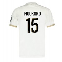 OGC Nice Youssoufa Moukoko #15 Udebanetrøje 2024-25 Kortærmet